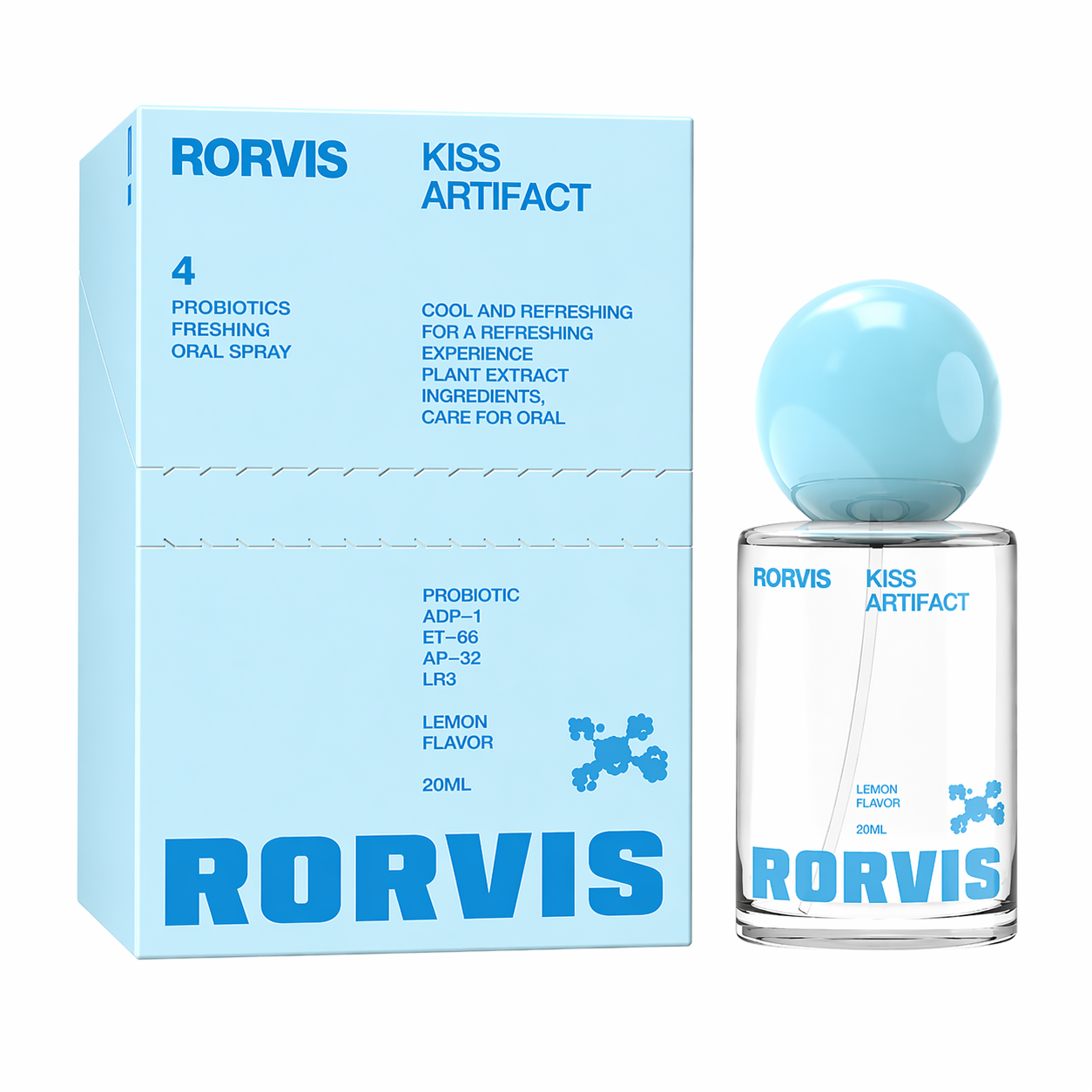 RORVIS™ Probiotic Oral Spray - 20ml - Stop worrying about your breath.