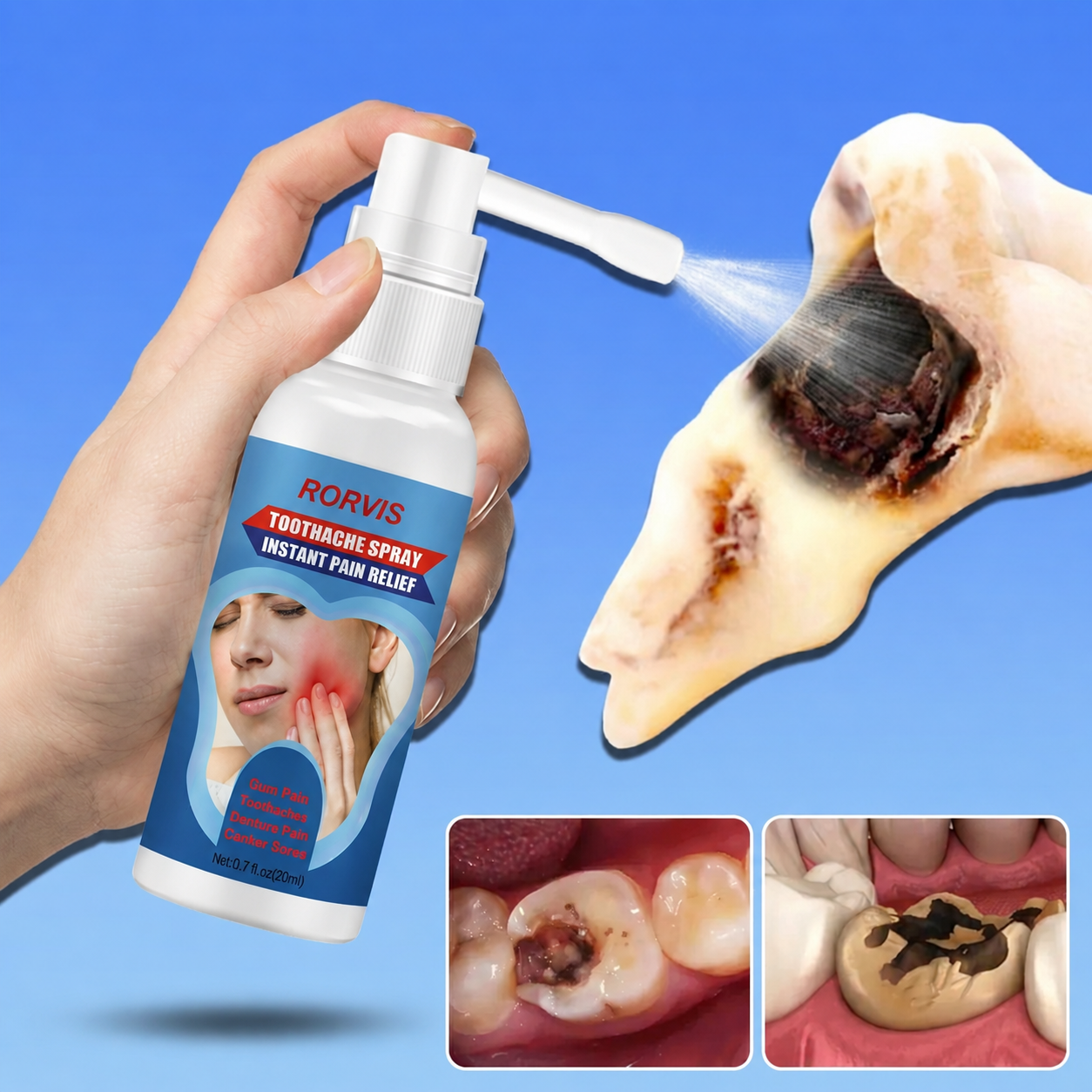 Fast, Targeted Toothache Relief — Right Where It Hurts