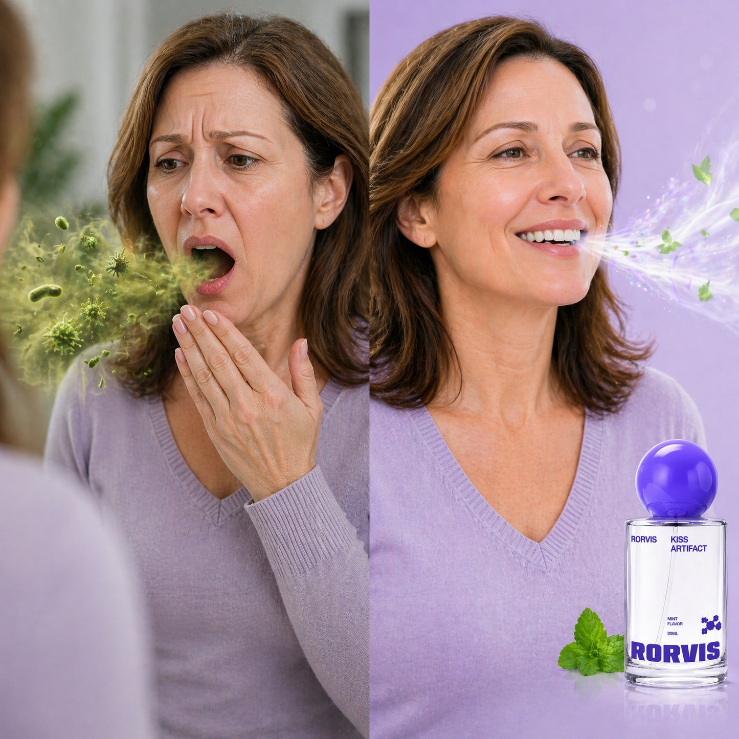 RORVIS™ Probiotic Oral Spray - 20ml - Stop worrying about your breath.