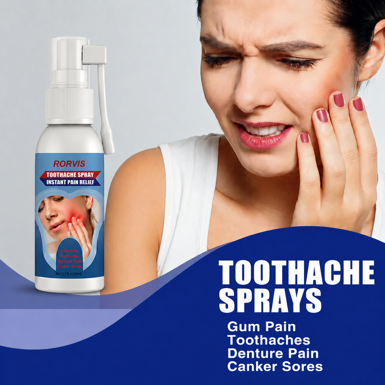 Fast, Targeted Toothache Relief — Right Where It Hurts