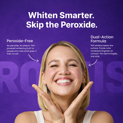 RORVIS™Whiter-Looking Teeth From The First Use — Without The Harsh Strip Experience