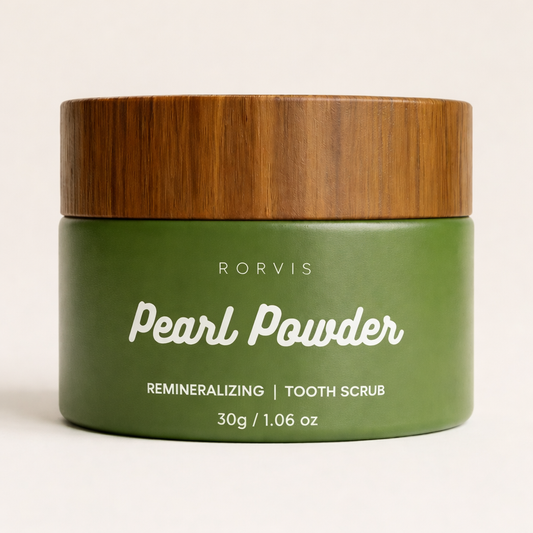 RORVIS™Pearl Powder Remineralizing Tooth Polish