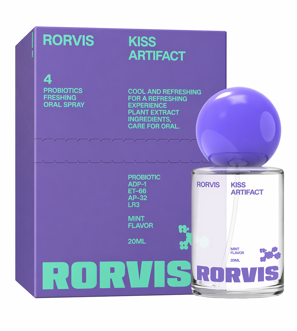 RORVIS™ Probiotic Oral Spray - 20ml - Stop worrying about your breath.