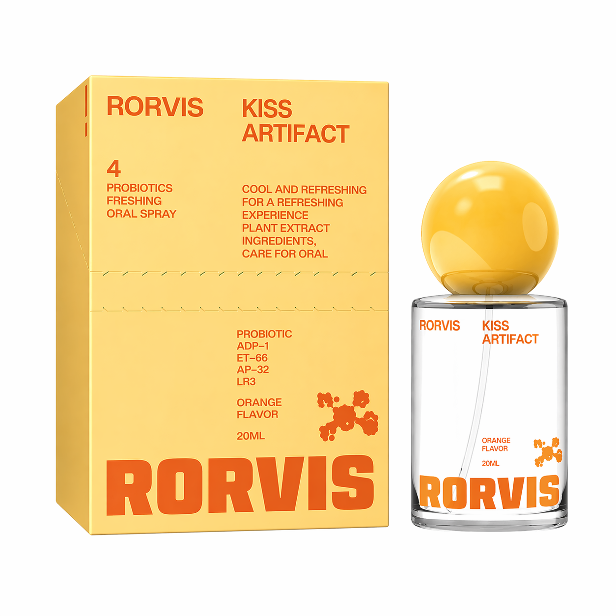 RORVIS™ Probiotic Oral Spray - 20ml - Stop worrying about your breath.
