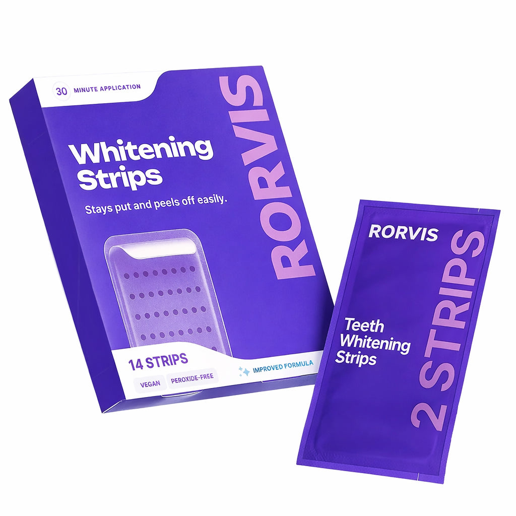 RORVIS™Whiter-Looking Teeth From The First Use — Without The Harsh Strip Experience